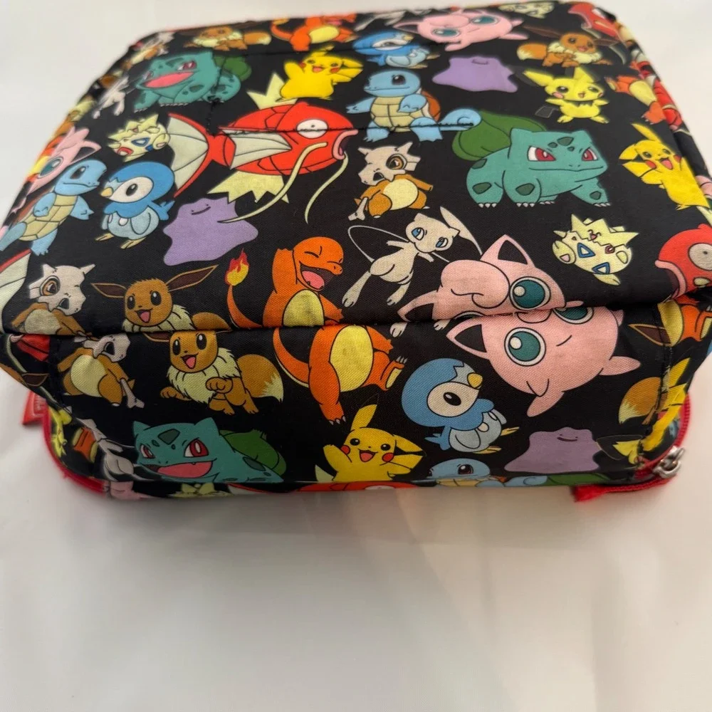 Thermos Pokemon Insulated Lunch Box All Over Print Pikachu Eevee Mewtwo Soft Bag